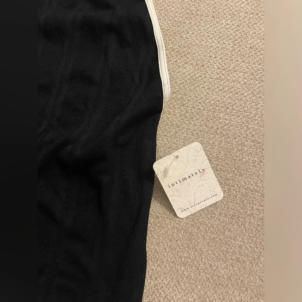 NWT Black Free People High Neck Tank